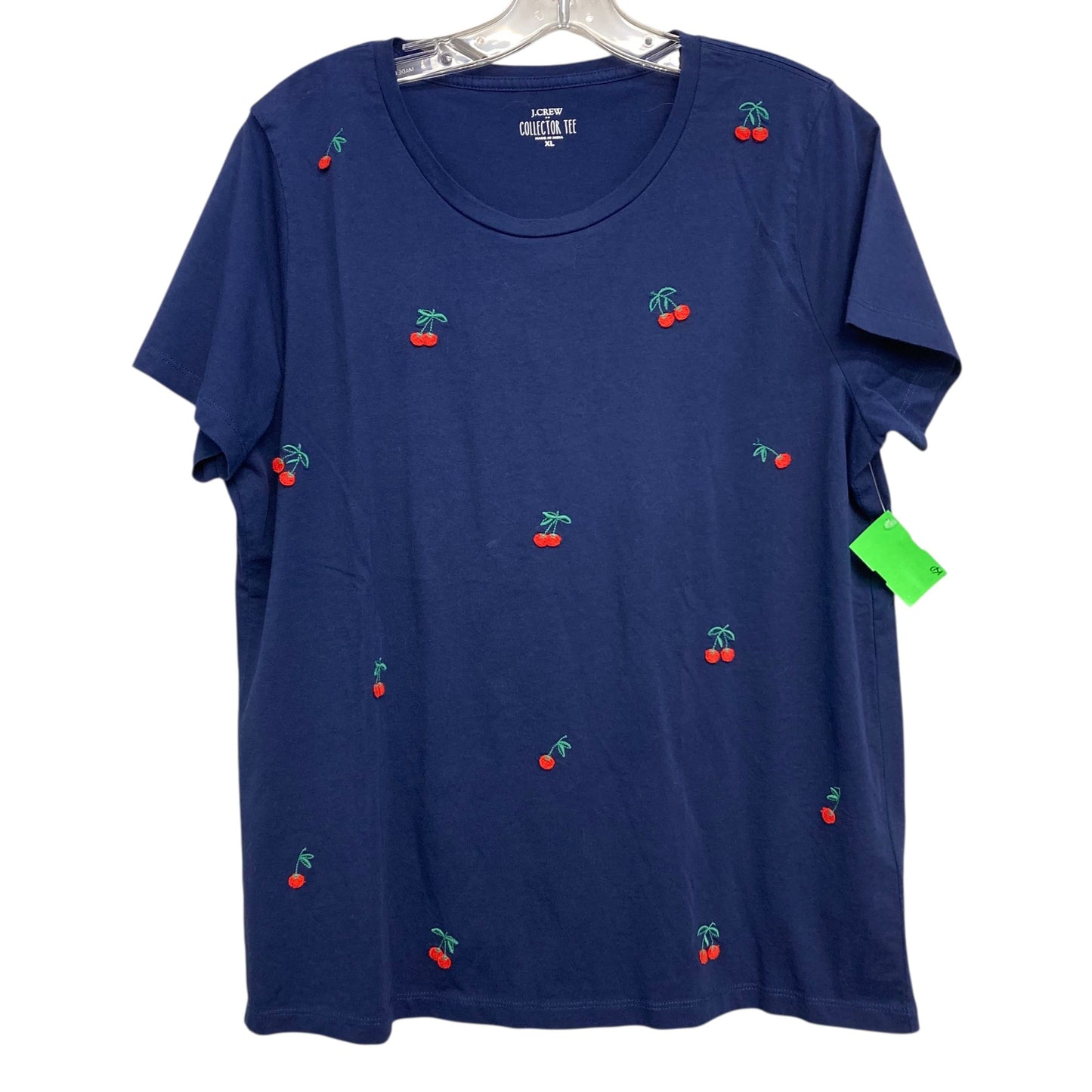 Top Ss By J. Crew In Navy, Size:Xl