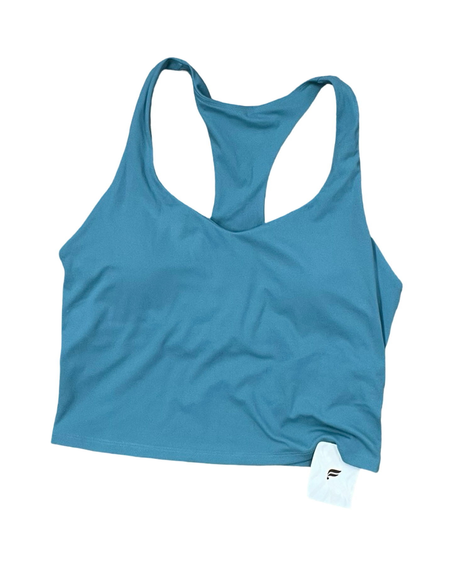 Athletic Bra By Fabletics In Teal, Size:M