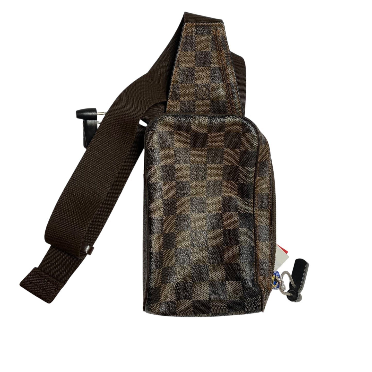 Belt Bag Luxury Designer By Louis Vuitton In Brown, Size:Small