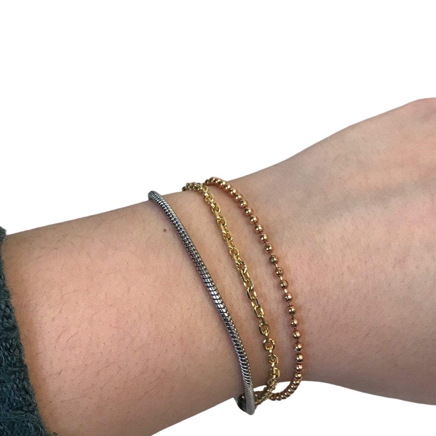 Bracelet Chain By Fossil In Gold & Silver