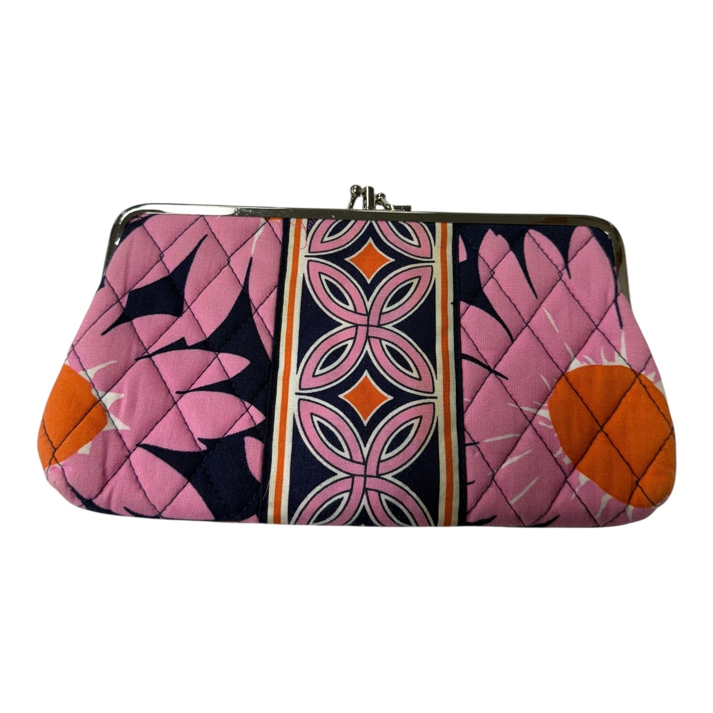 Clutch By Vera Bradley In Pink, Size:Medium