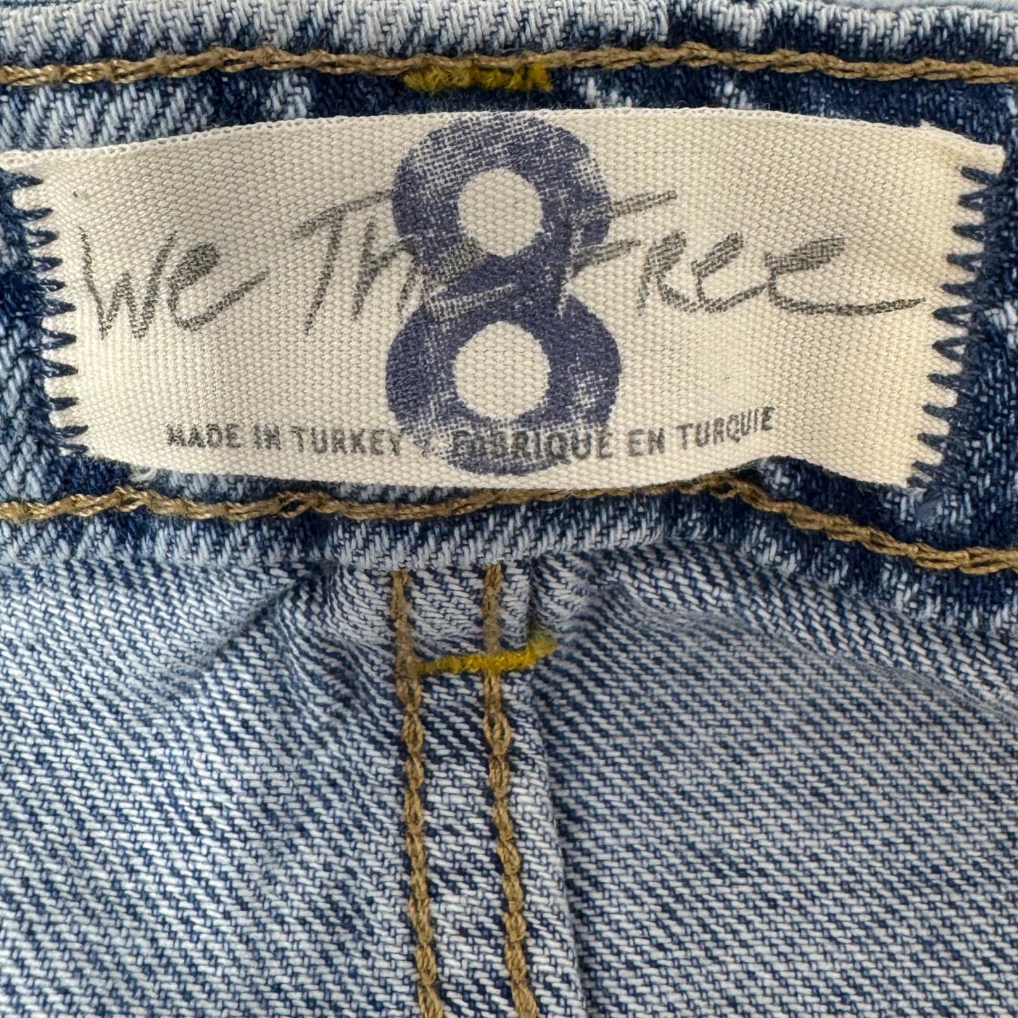 Skirt Mini & Short By We The Free In Blue Denim, Size: 8