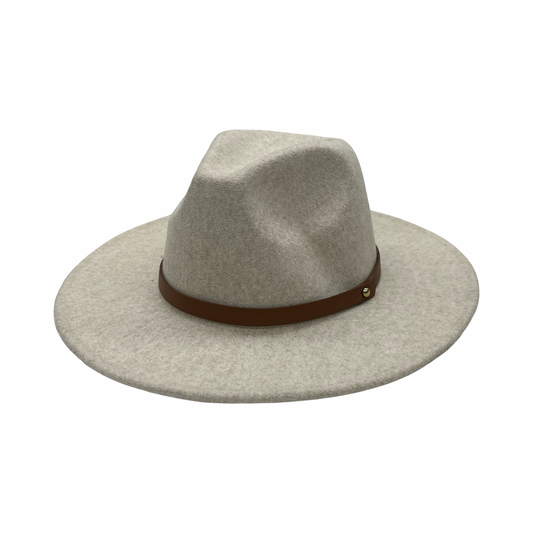 Hat Fedora By Clothes Mentor In Tan