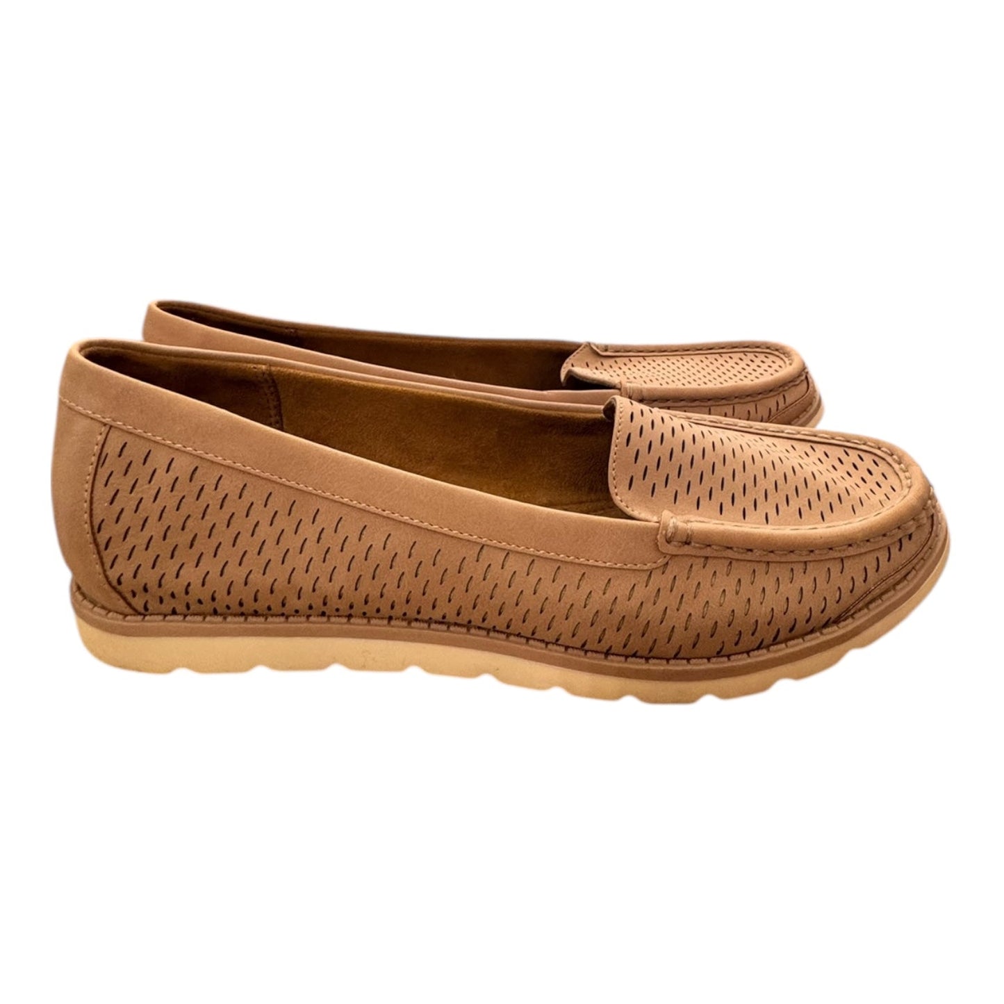 Sandals Flats By Natural Soul In Mauve, Size:9.5