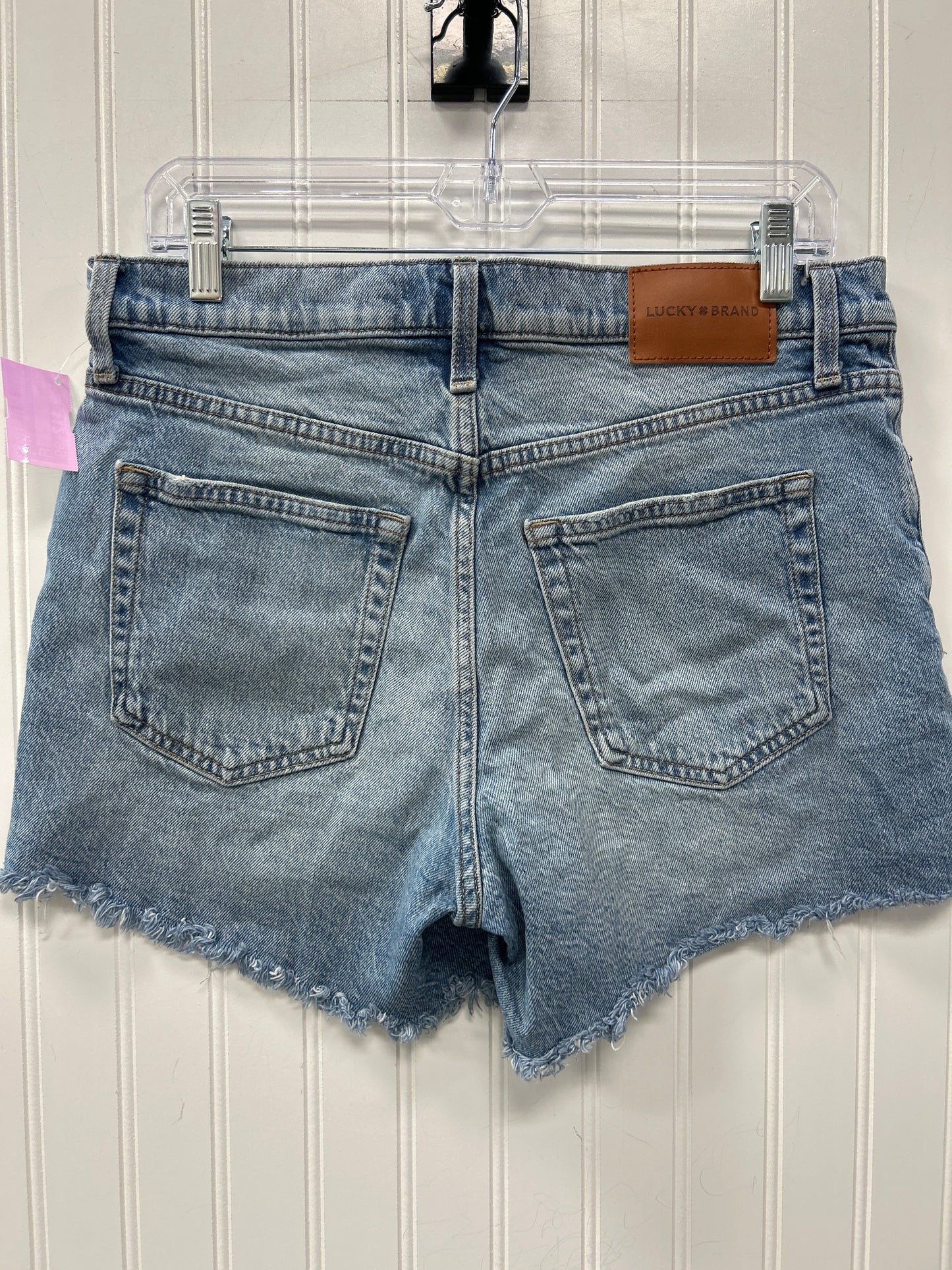 Shorts By Lucky Brand In Blue Denim, Size:8