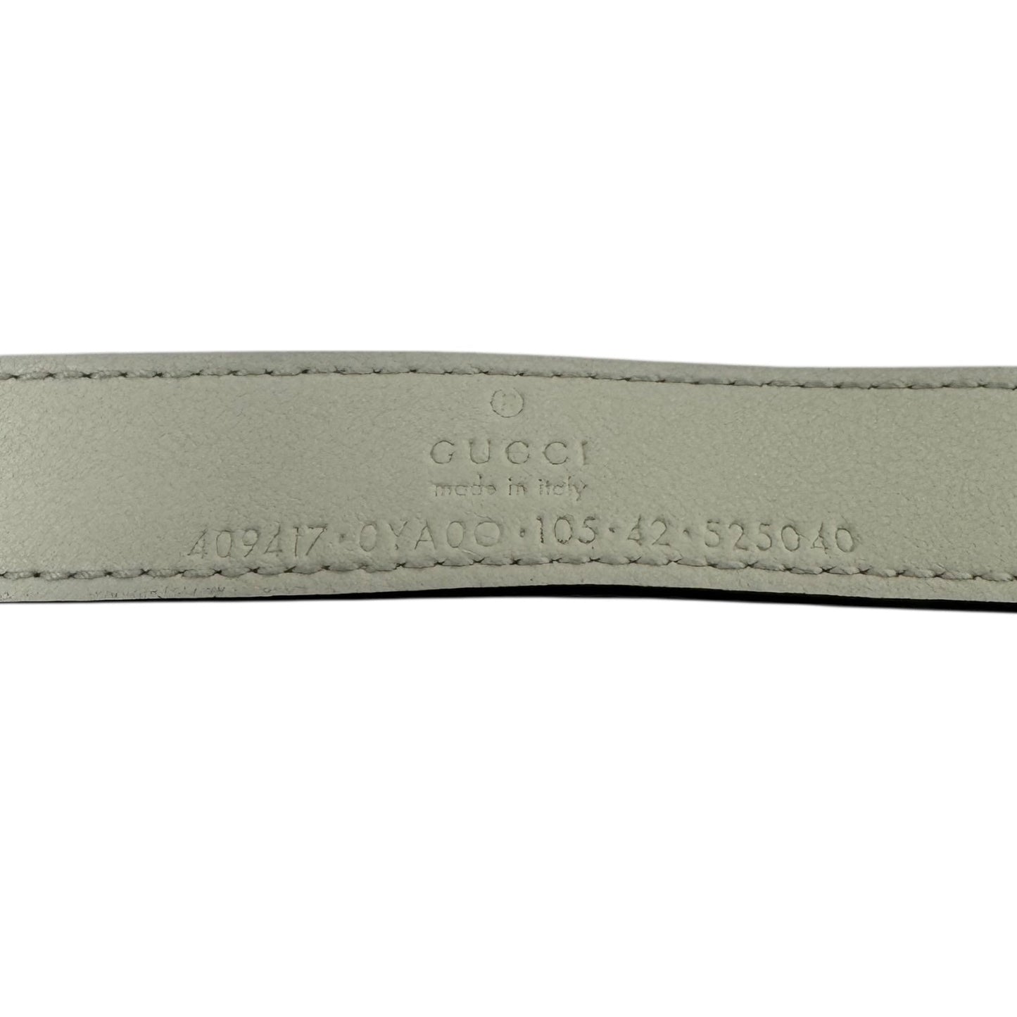 GG Marmont Thin Belt Luxury Designer By Gucci Size: Gucci 105, 42”