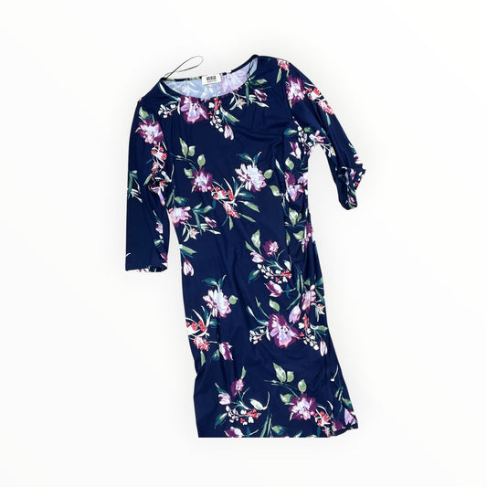 Dress Casual Midi By Clothes Mentor In Blue, Size:1X