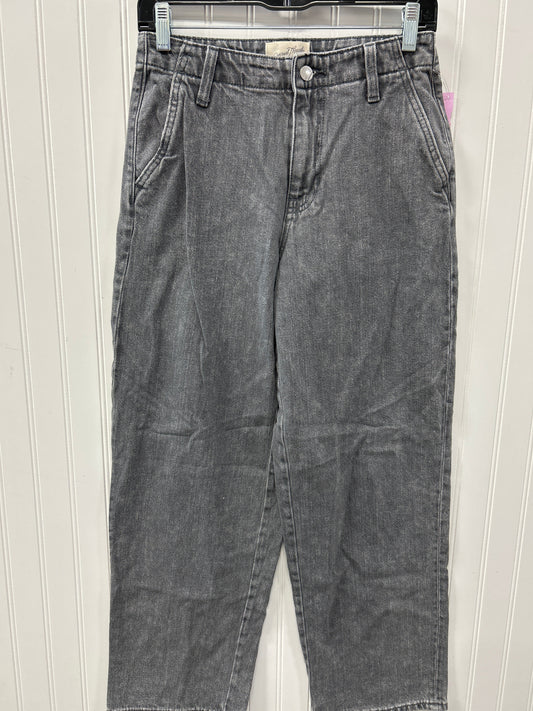 Jeans Straight By Universal Thread In Grey Denim, Size:0