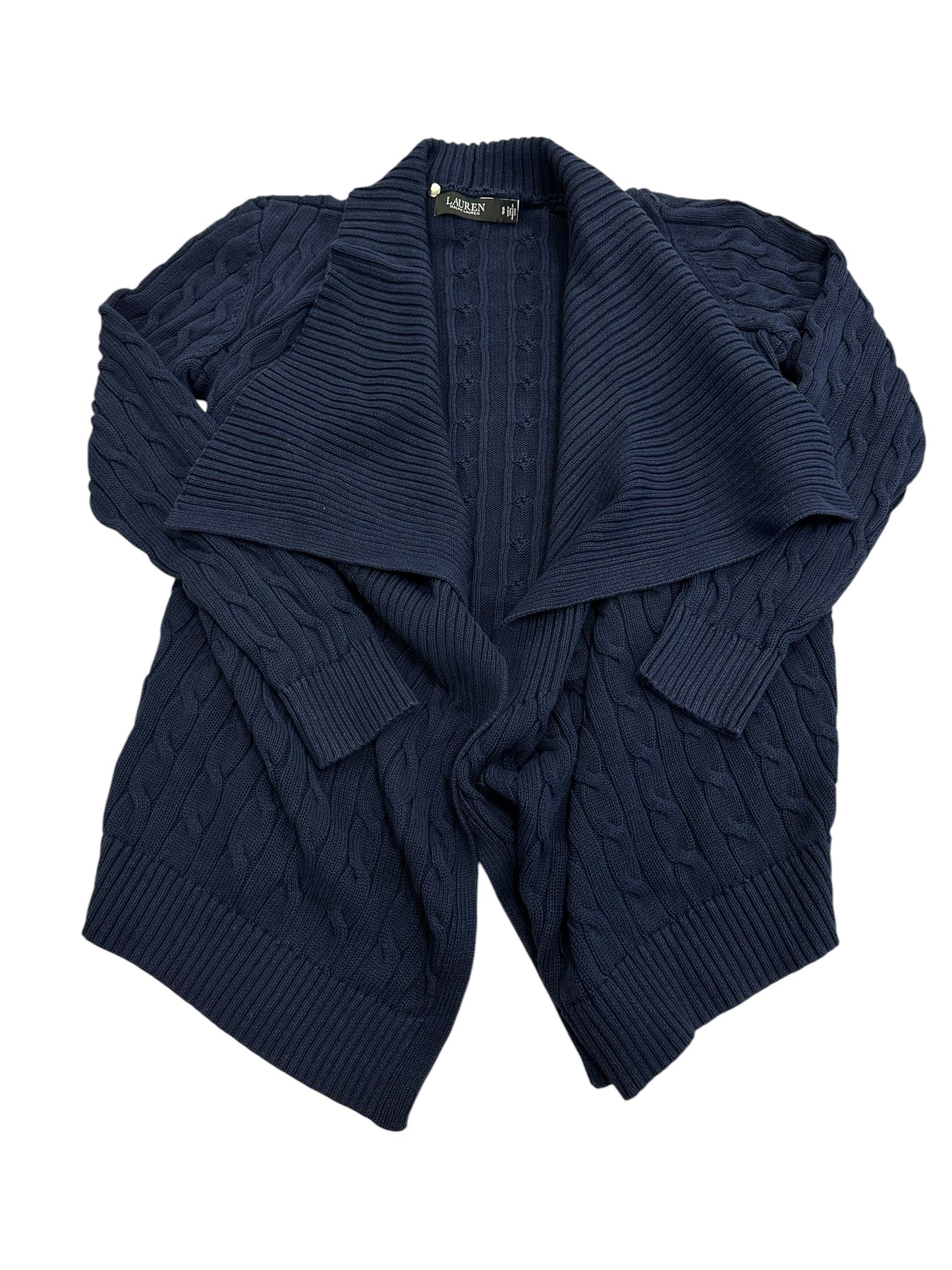 Cardigan By Lauren By Ralph Lauren In Navy, Size:Sp