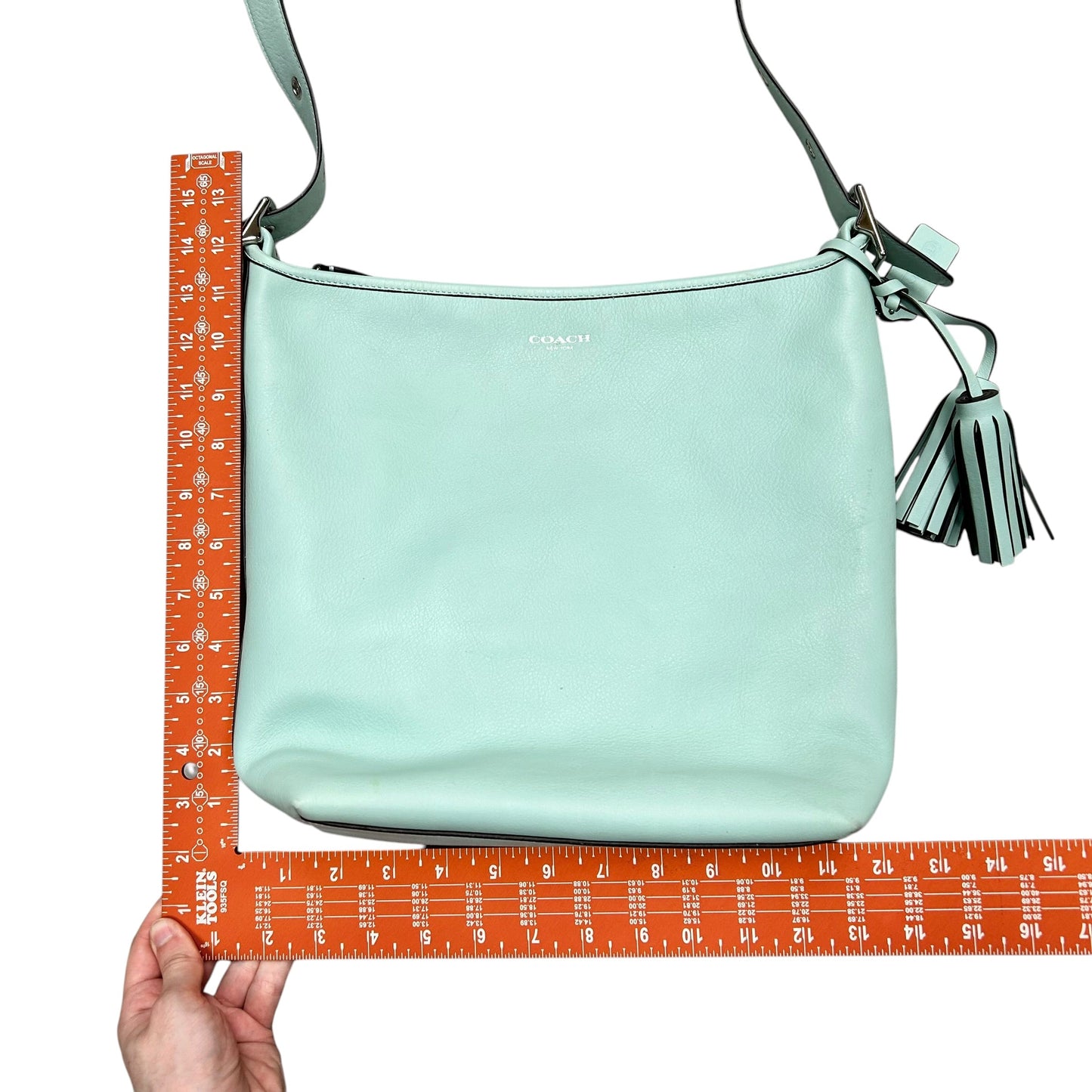 Crossbody Designer By Coach, Size: Large