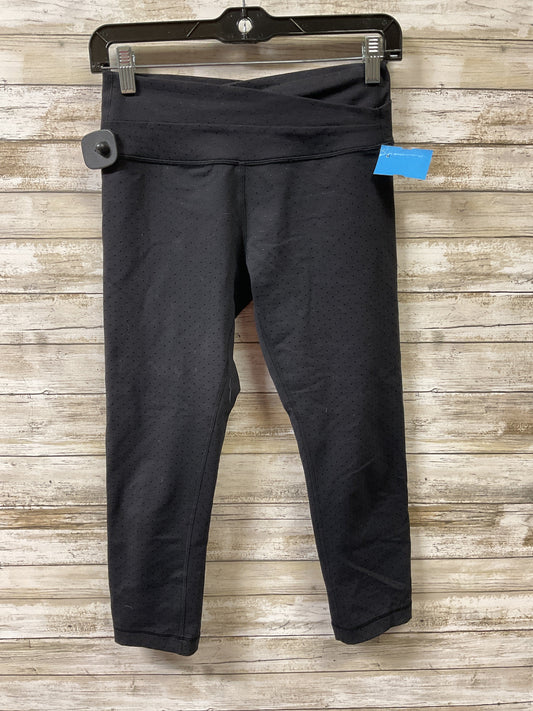 Athletic Capris By Lululemon In Black, Size:4