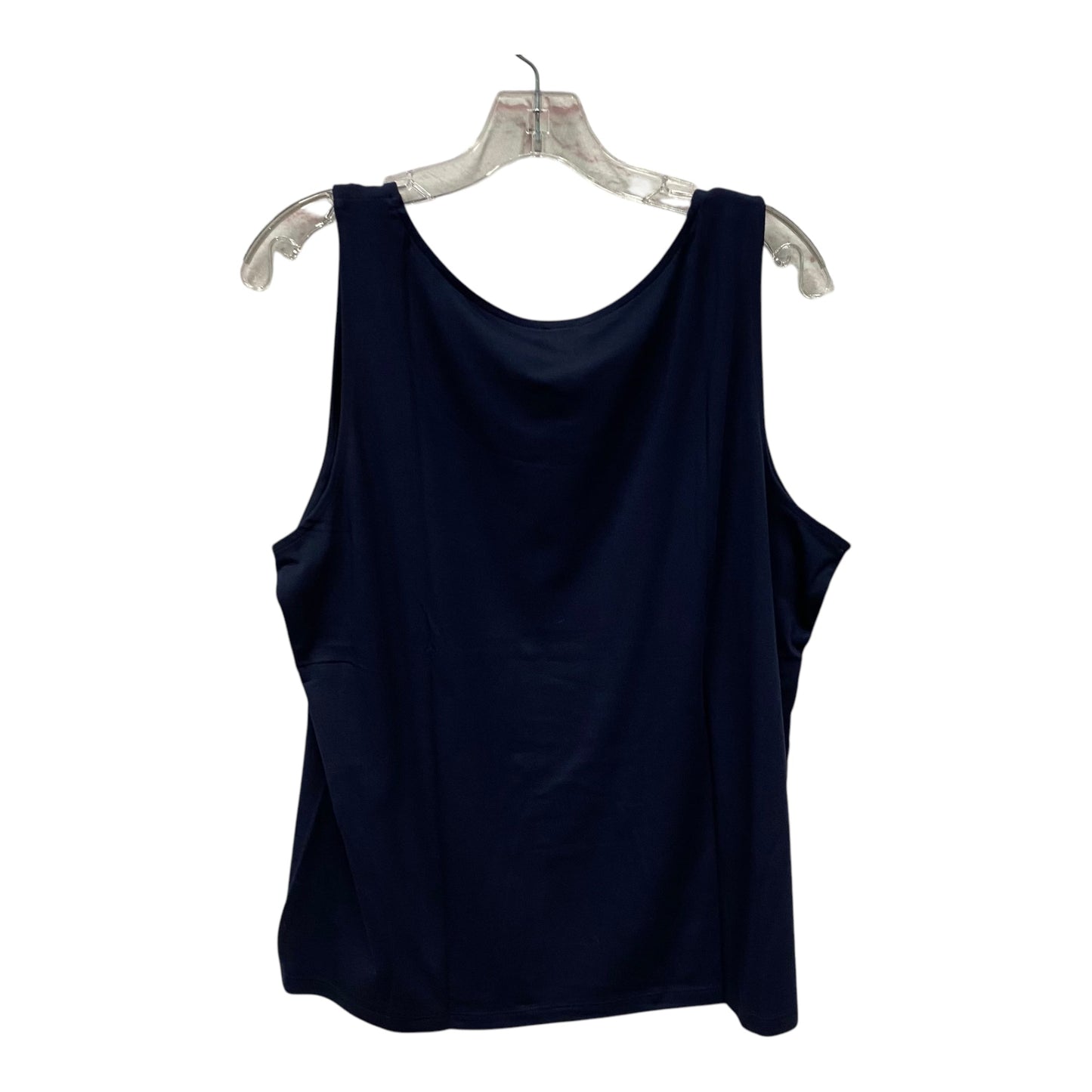 Top Sleeveless By Talbots In Blue, Size:Xl