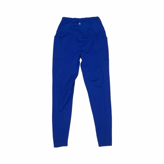 Athletic Leggings By Joe Fresh In Blue, Size:M