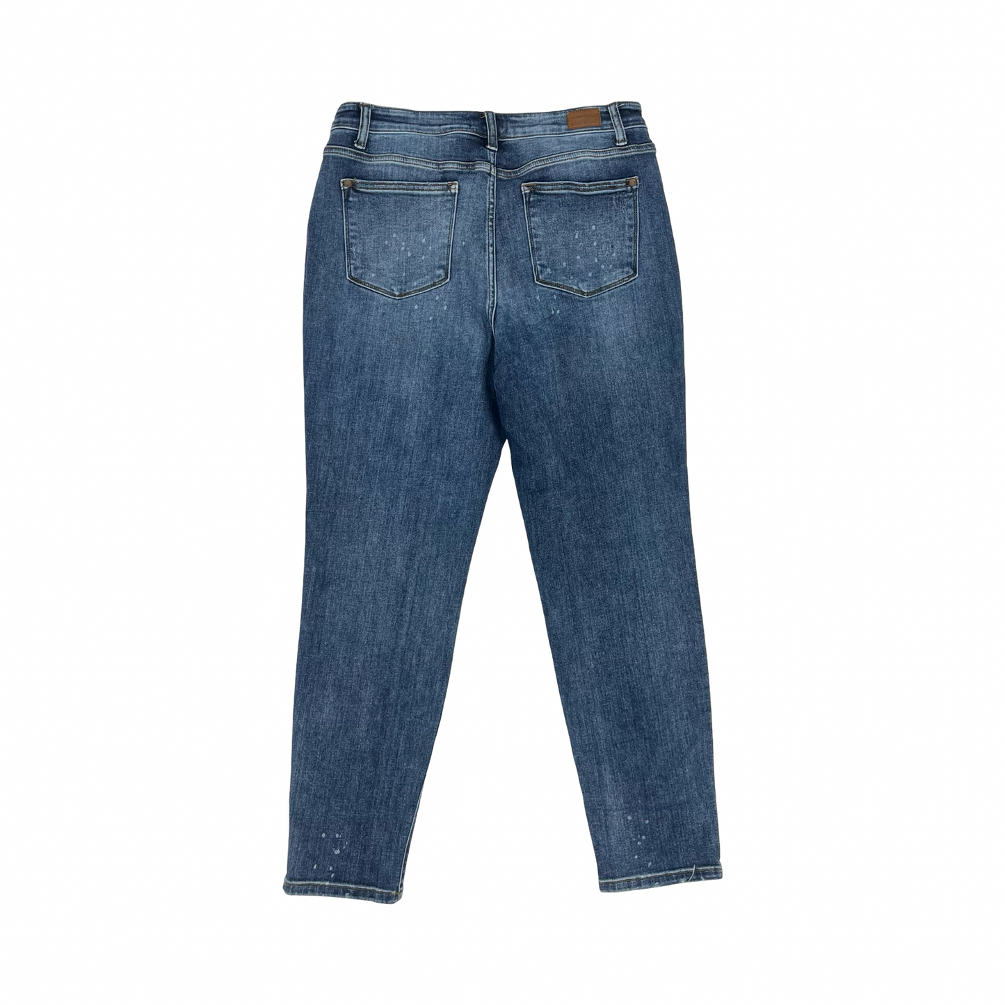 Jeans Straight By Judy Blue In Blue Denim, Size:12