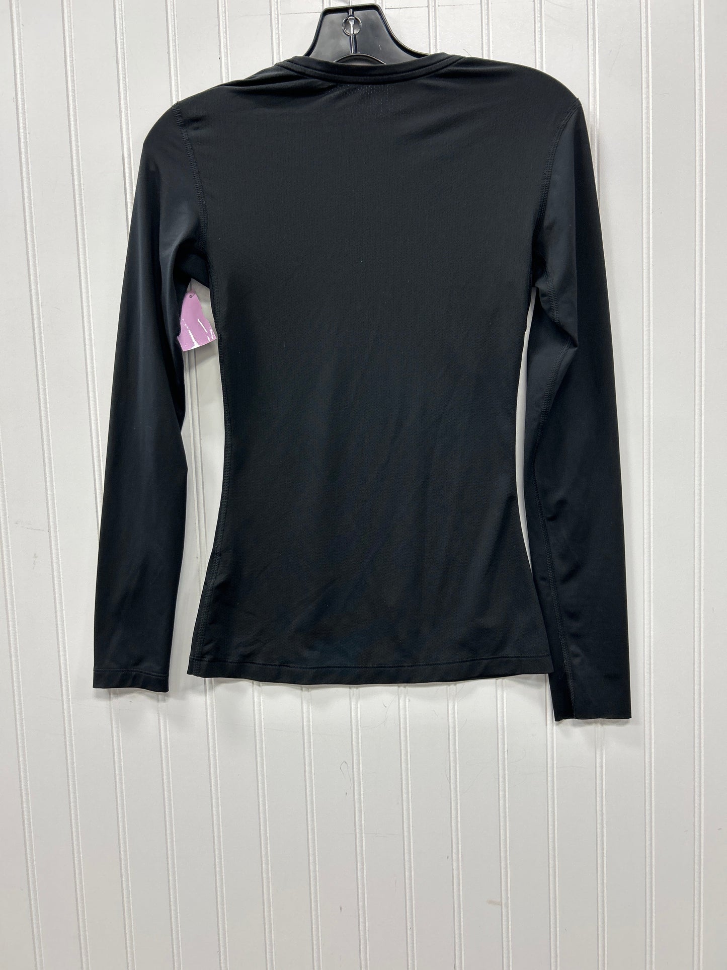 Athletic Top Ls Crewneck By Nike Apparel In Black, Size:S