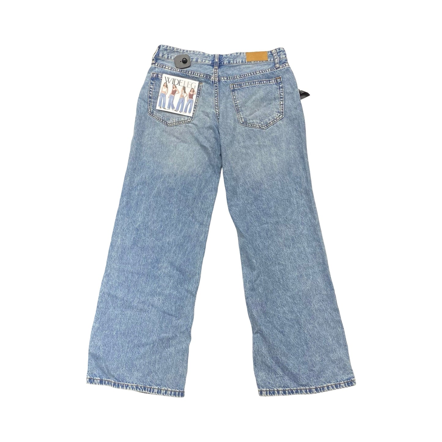 Jeans Wide Leg By Cmc In Blue Denim, Size:6