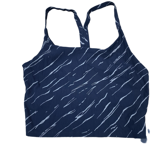 Athletic Bra By Athleta In Grey, Size:Xl