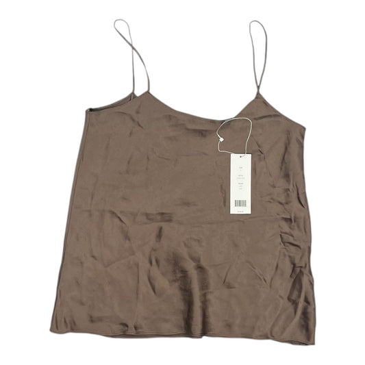 Blouse Sleeveless By Vince In Brown, Size:S