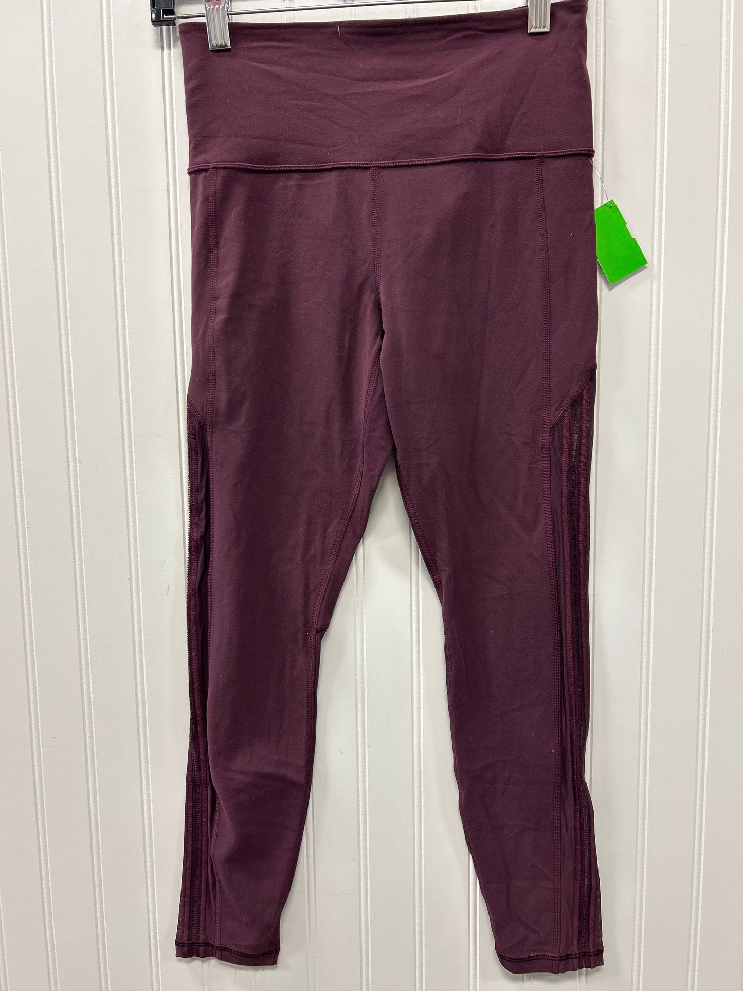 Athletic Leggings By Athleta In Purple, Size:S