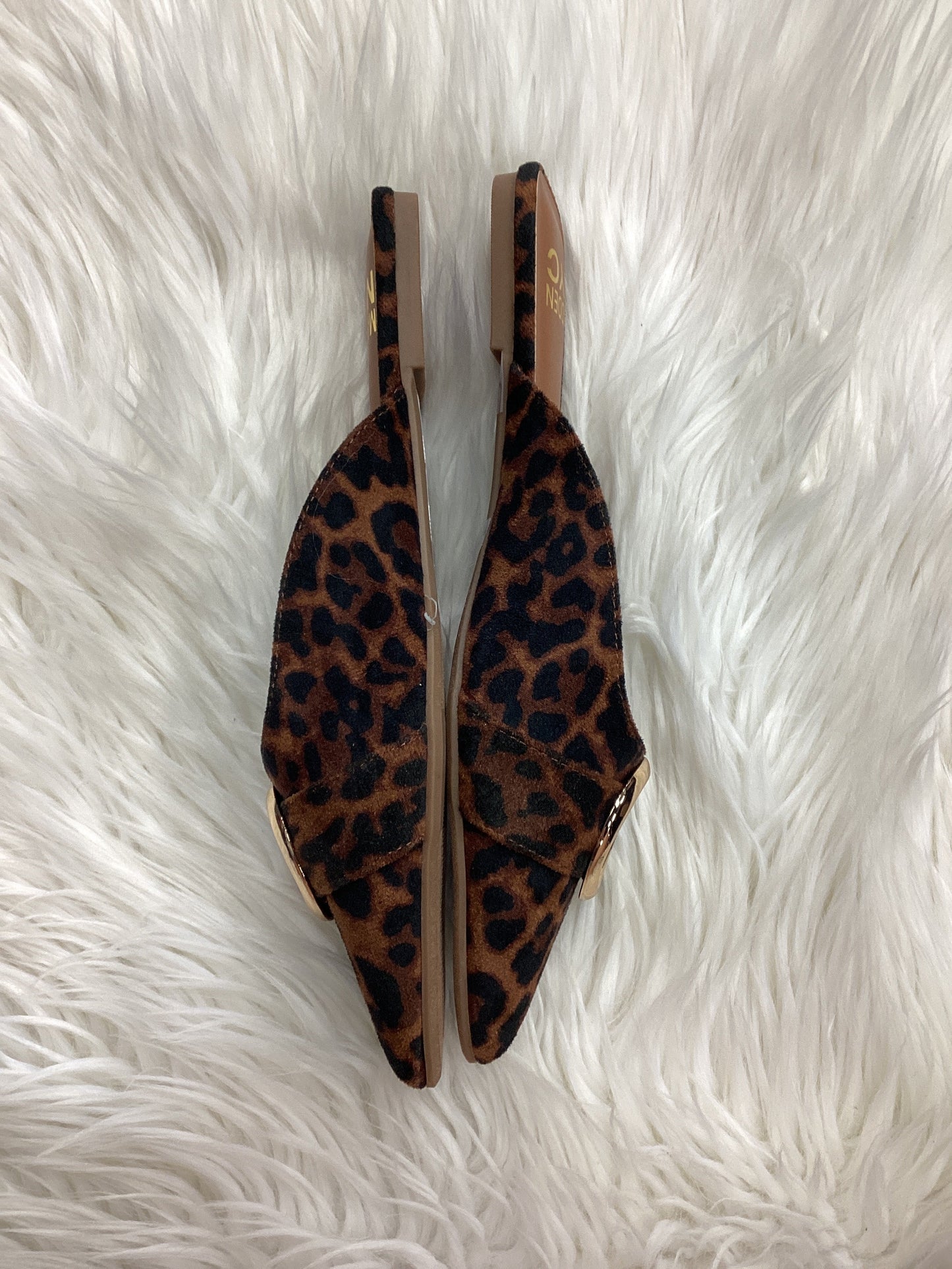 Shoes Flats By Madden Nyc In Leopard Print, Size: