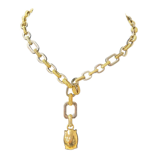 Necklace Pendant By White House Black Market In Gold & Silver