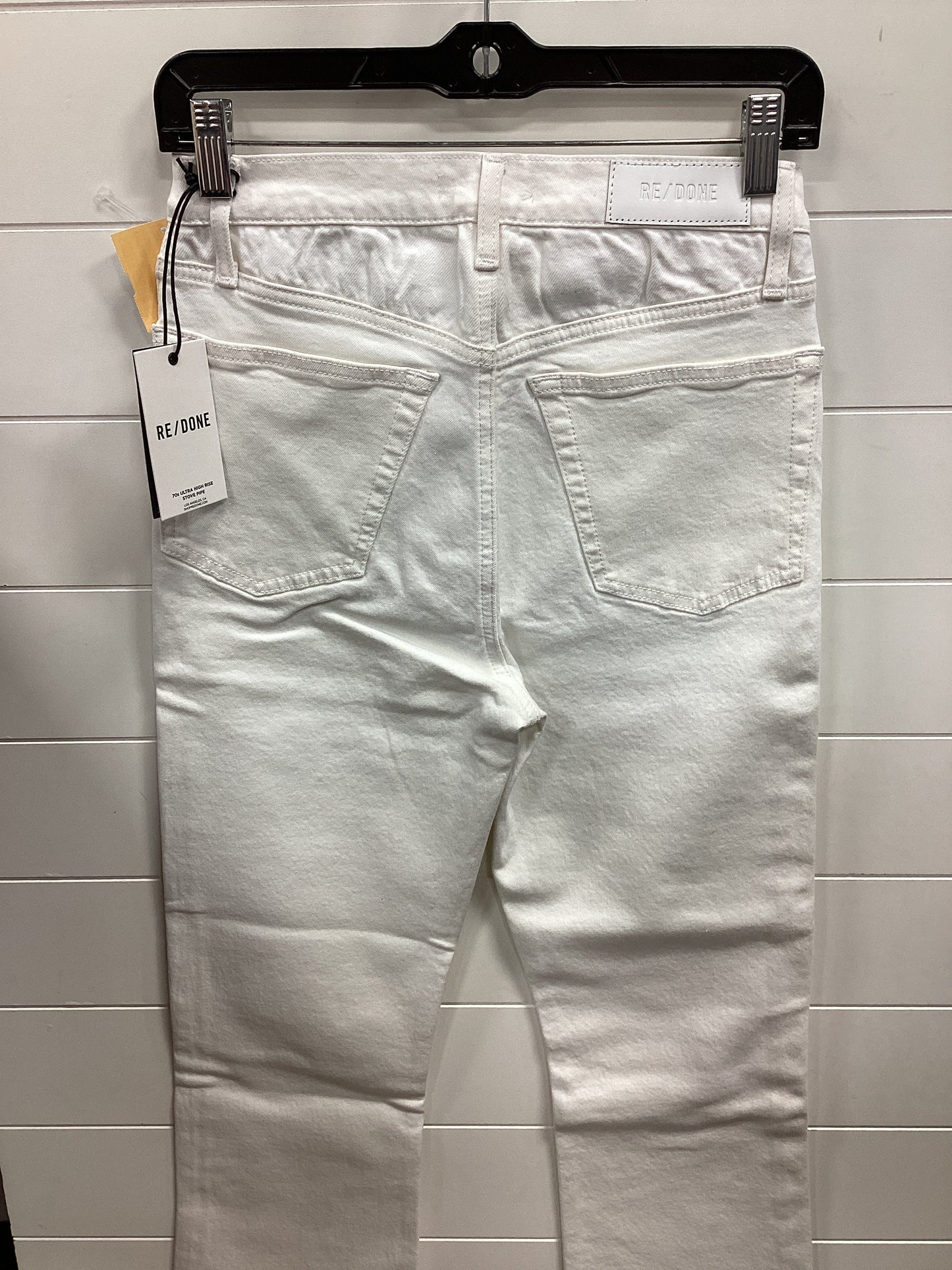 Jeans Straight By Cmc In White Denim, Size:4