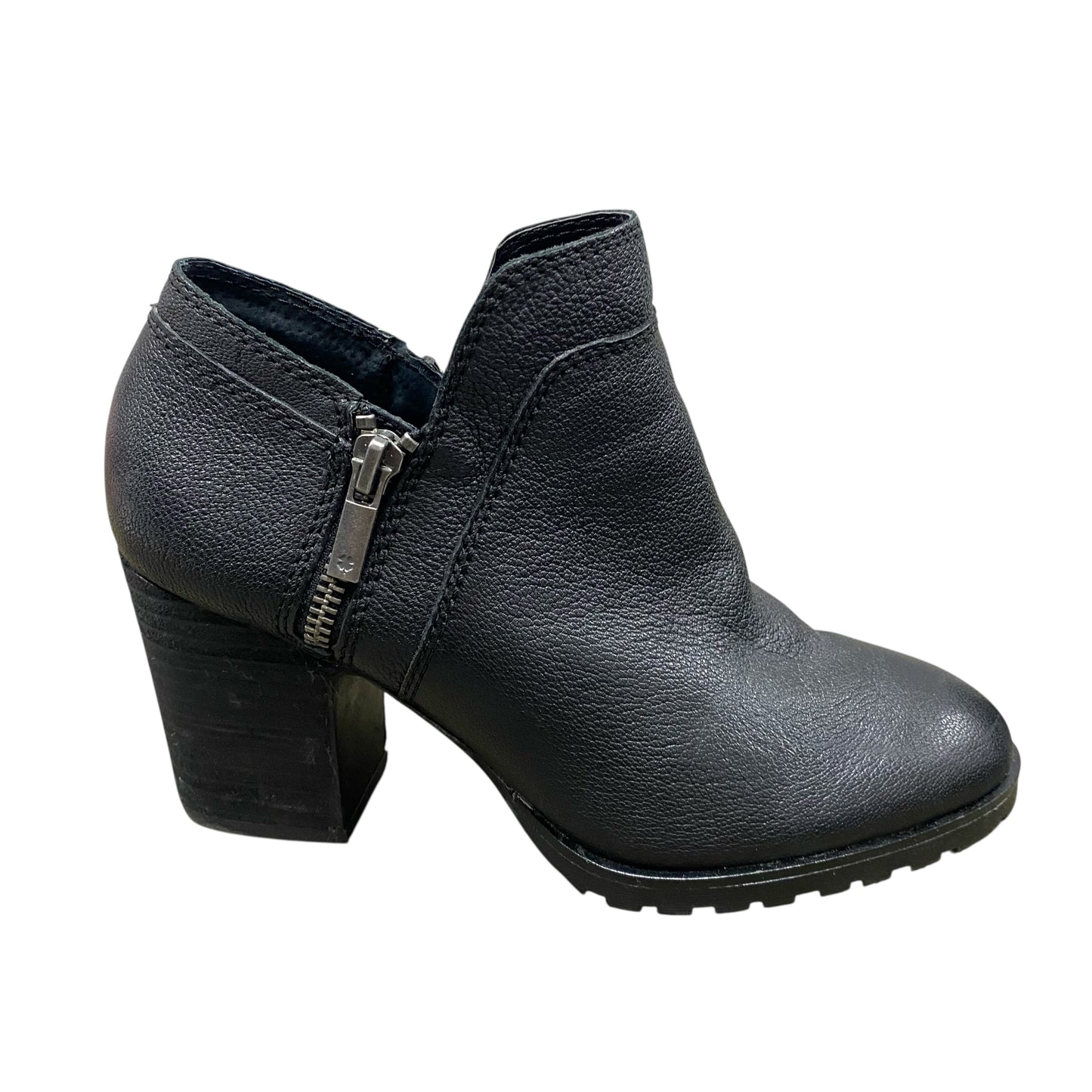 Boots Ankle Heels By Lucky Brand In Black, Size:6.5