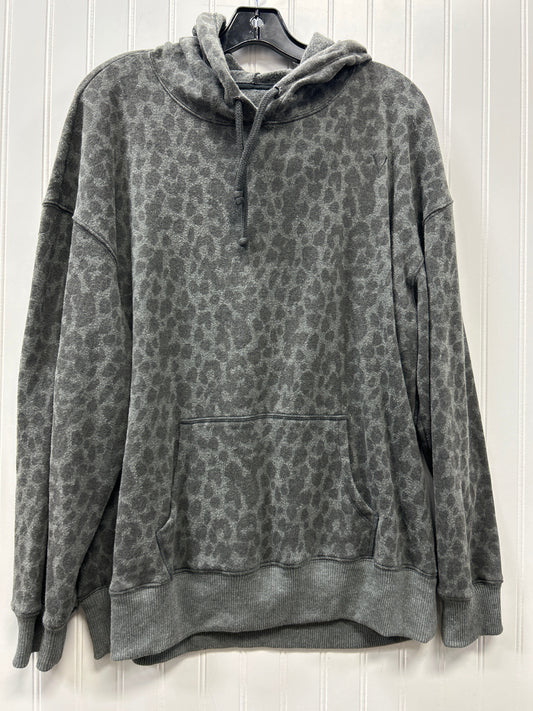 Sweatshirt Hoodie By Victorias Secret In Grey, Size:L