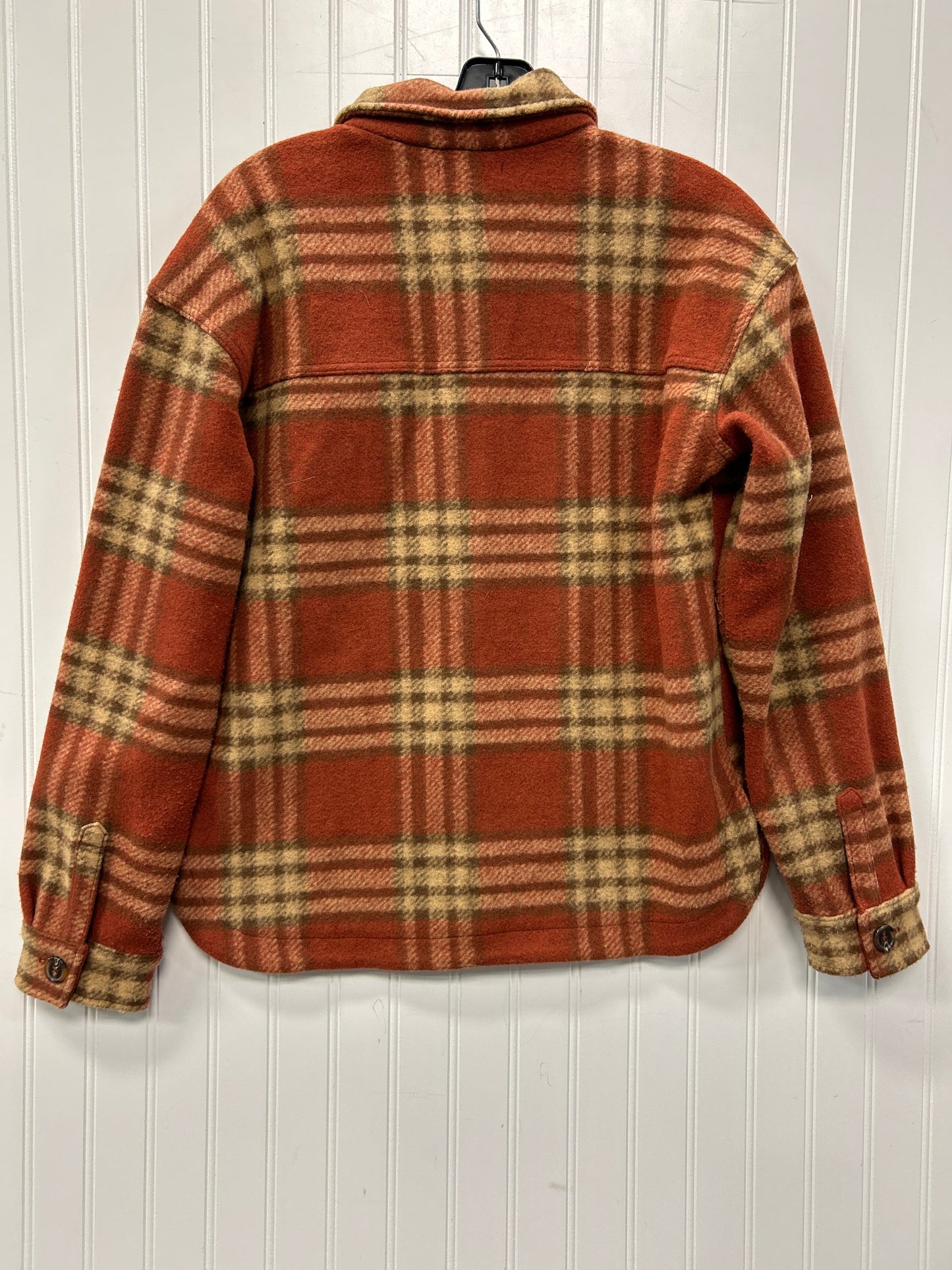 Jacket Fleece By Maurices In Orange, Size:Xs