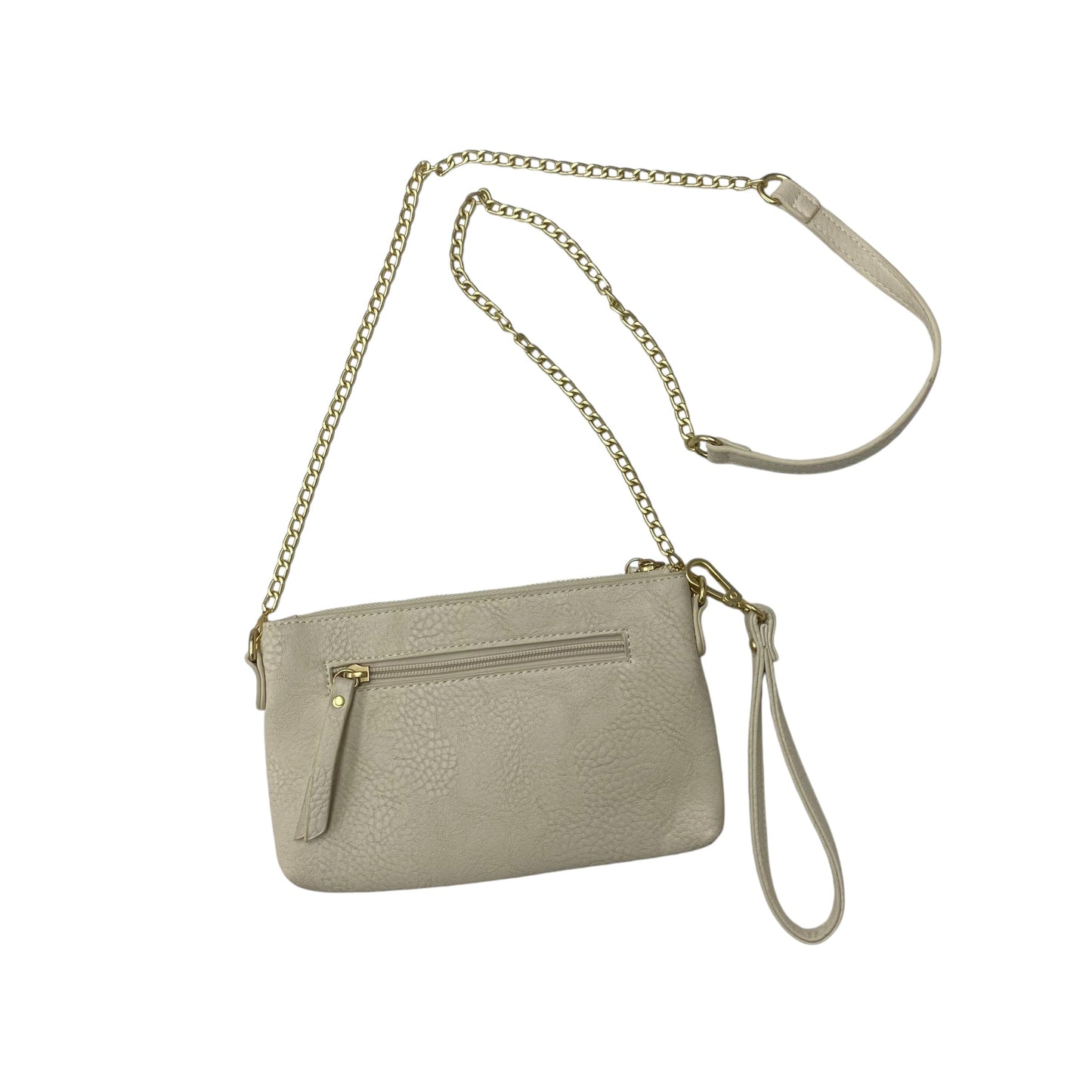 Crossbody By Clothes Mentor In Cream, Size:Small