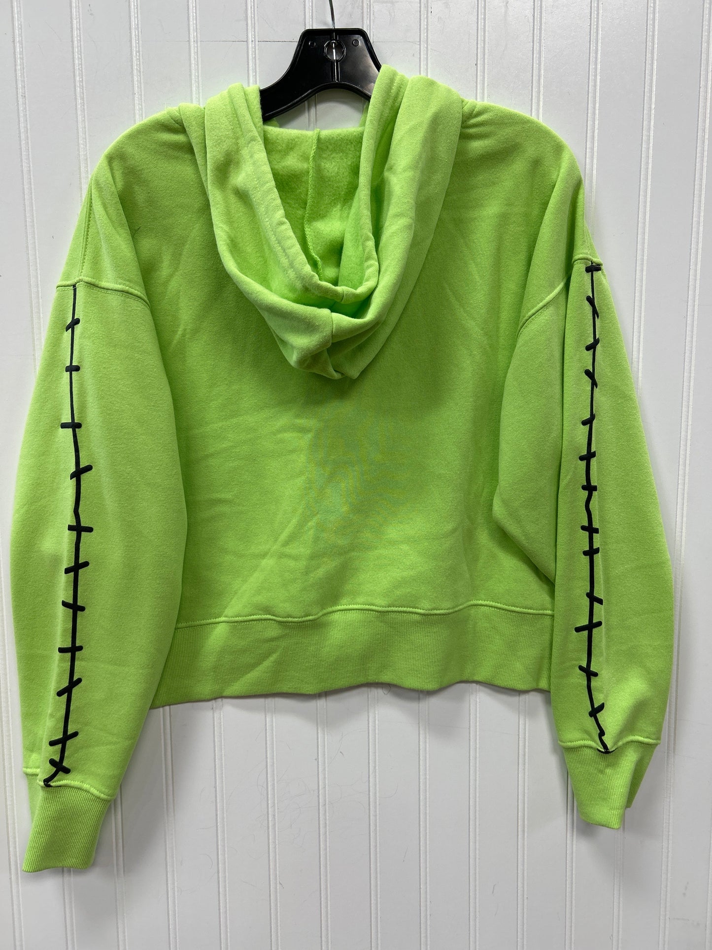 Sweatshirt Hoodie By Disney In Green, Size:M
