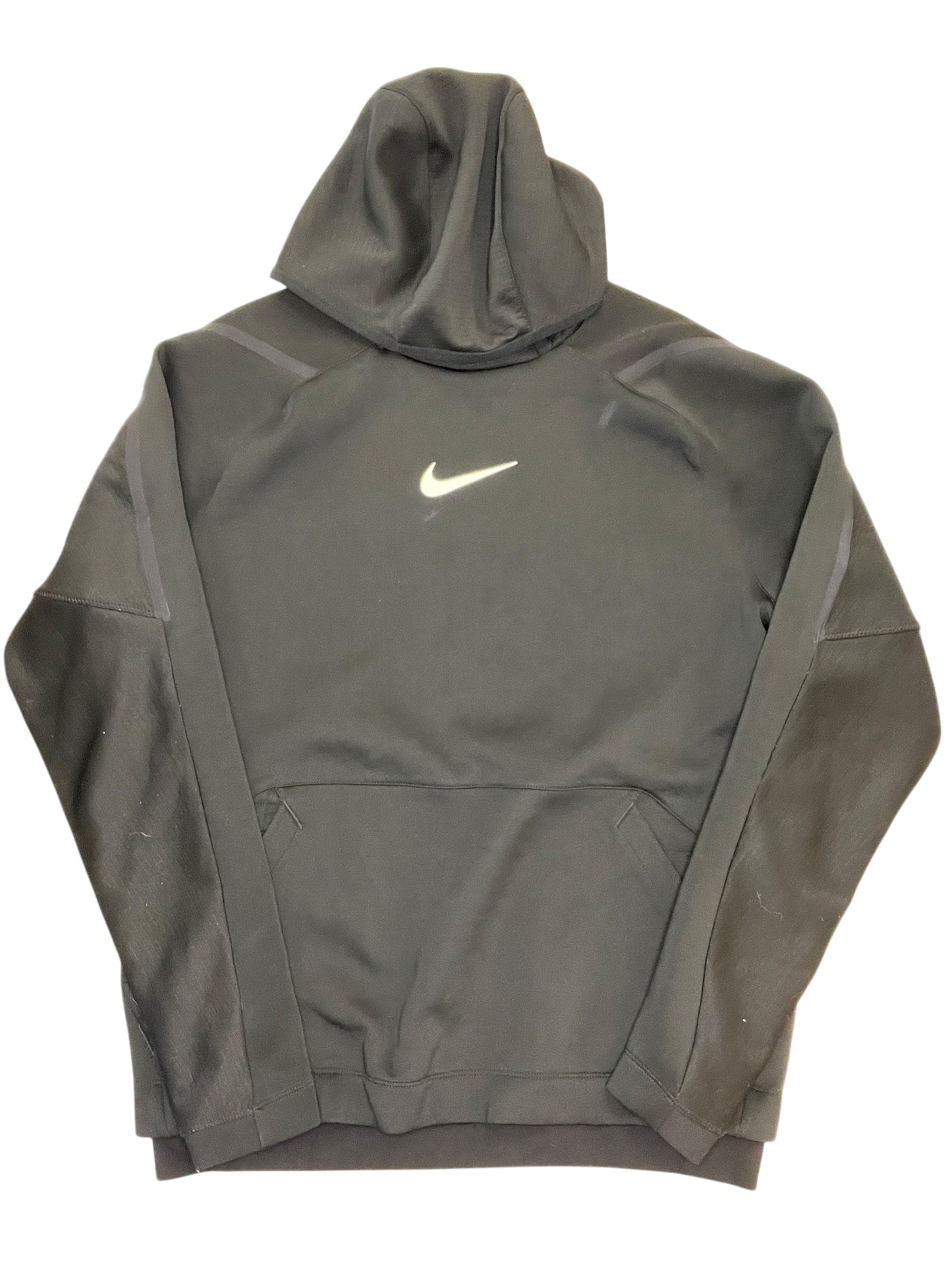 Athletic Sweatshirt Hoodie By Nike Apparel In Black, Size:M