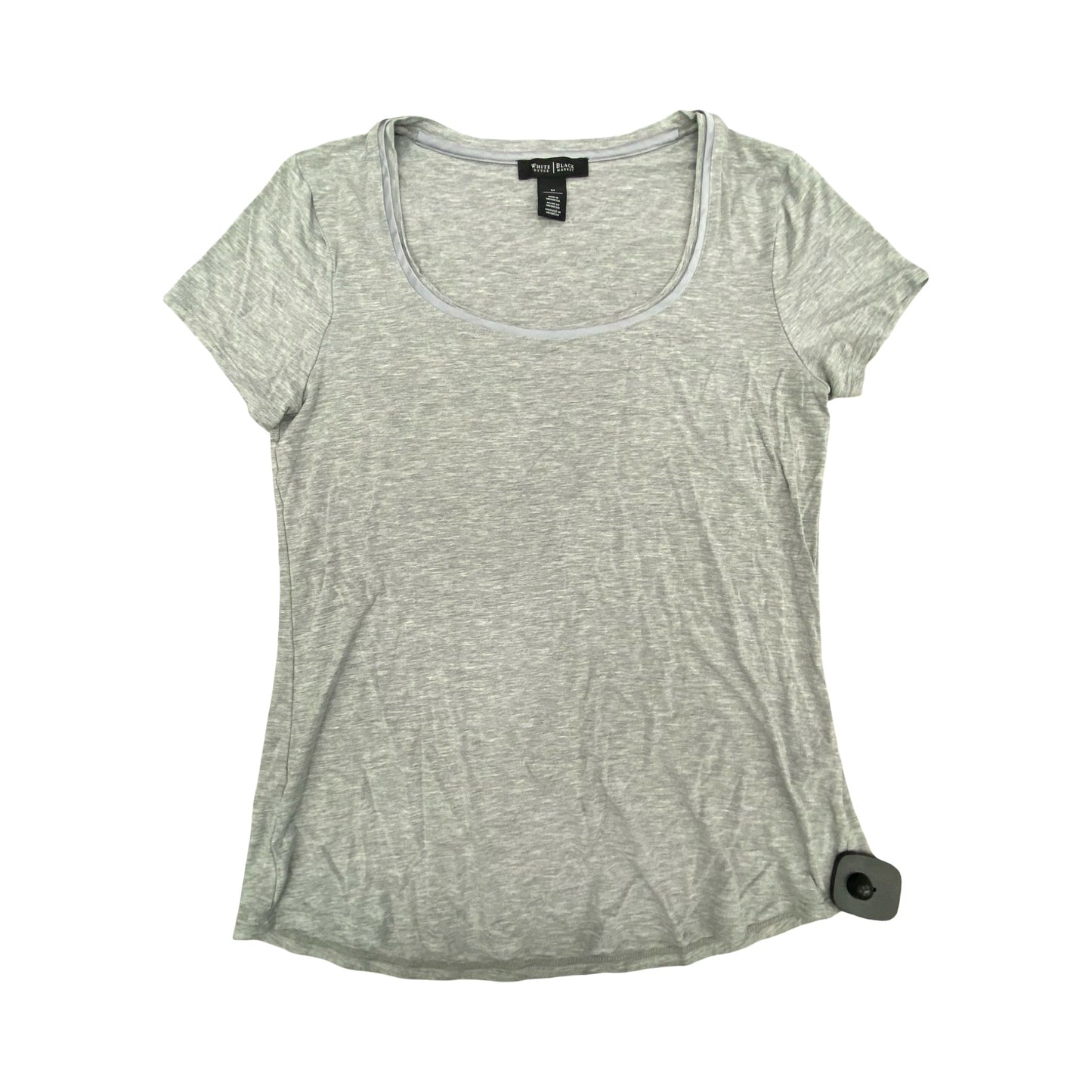 Top Ss Basic By White House Black Market In Grey, Size:M