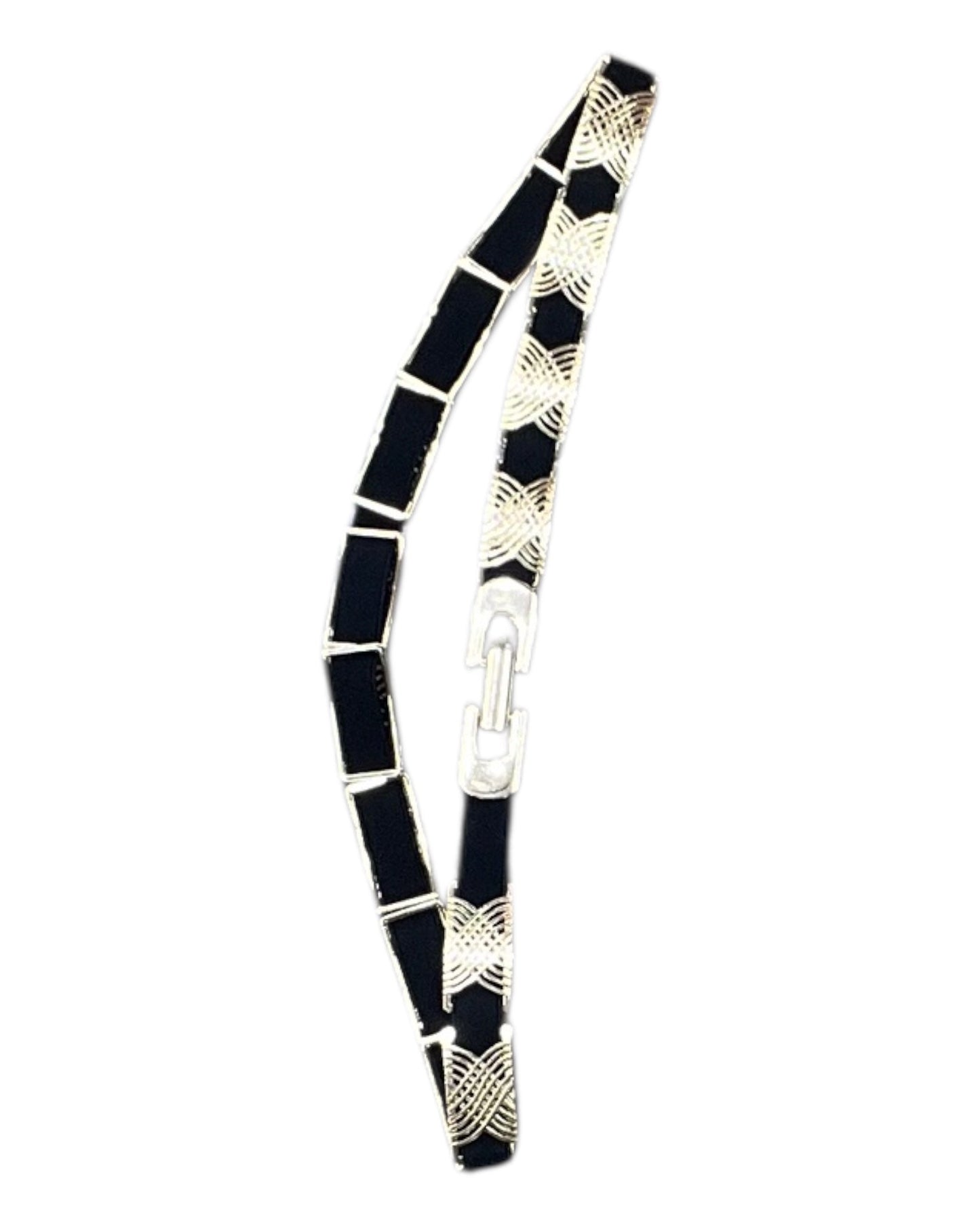 Belt By Clothes Mentor In Black & Gold