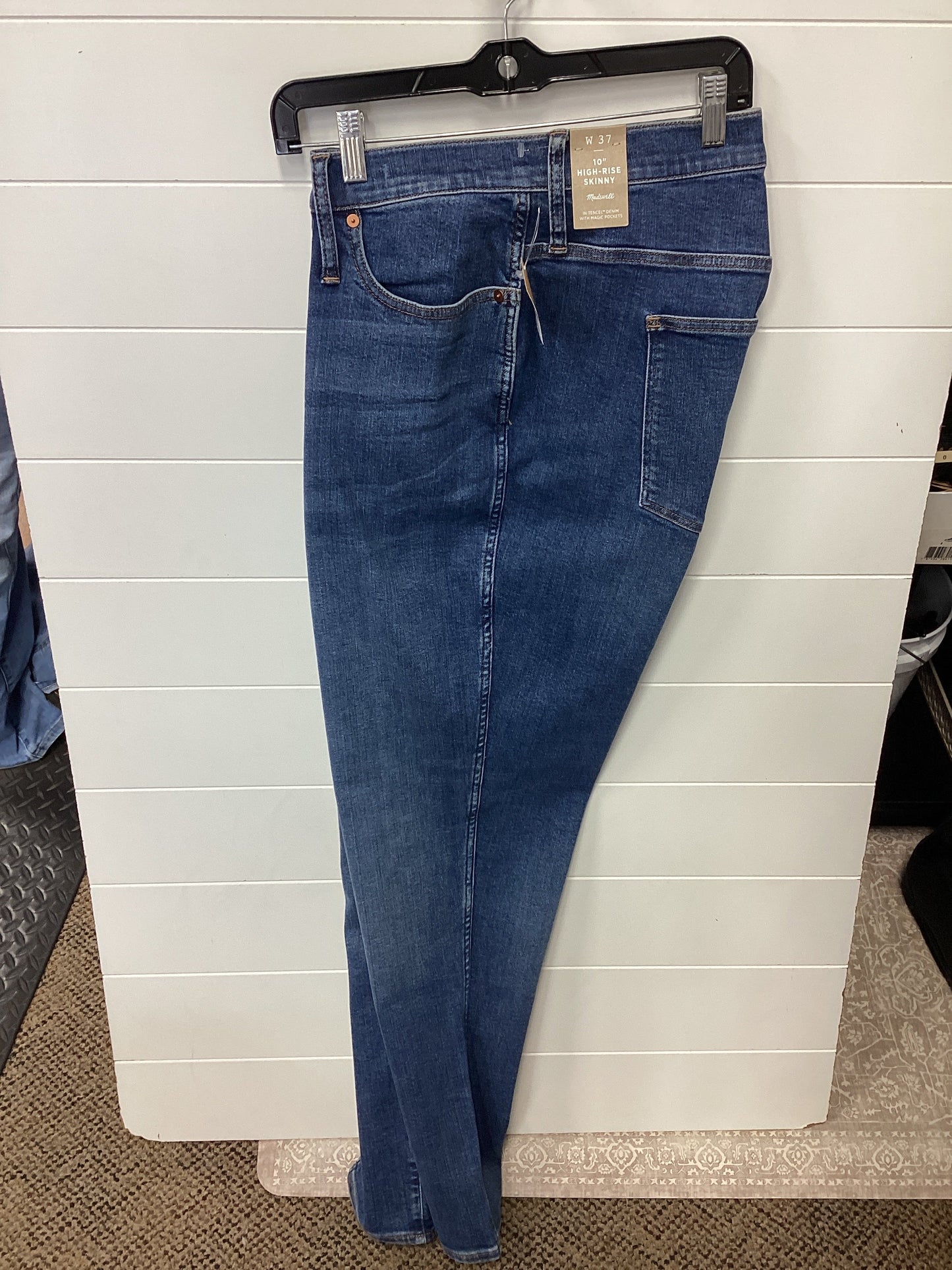 Jeans Skinny By Madewell In Blue, Size:18