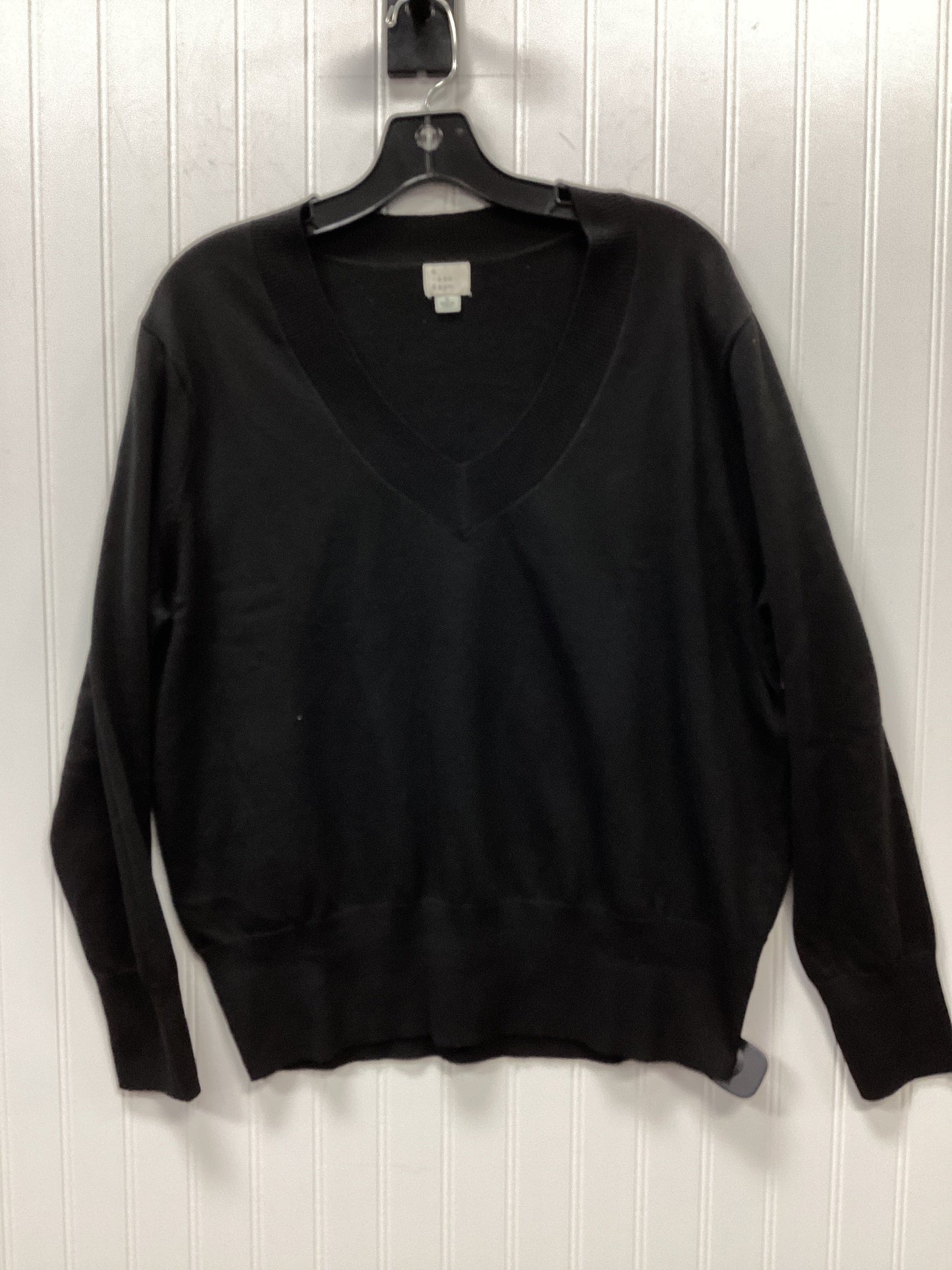 Top Ls Basic By A New Day In Black, Size:L