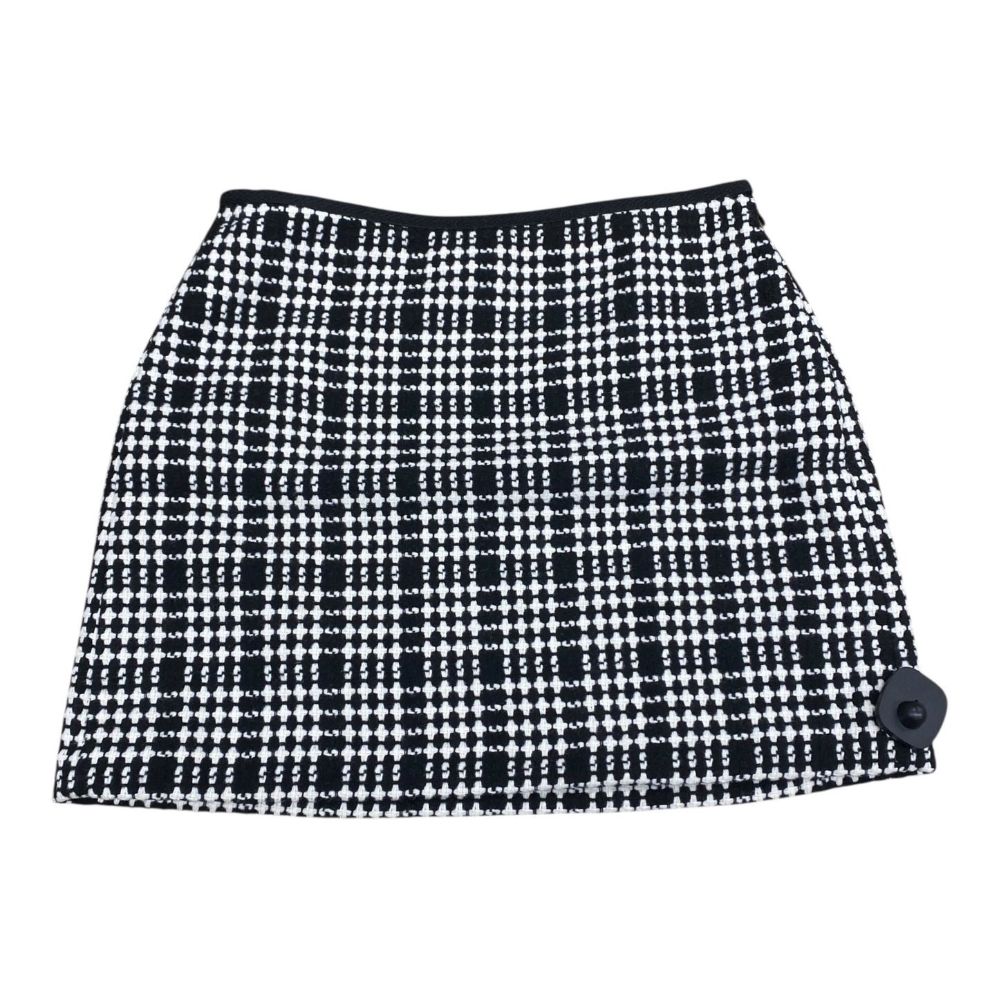 Skirt Midi By Loft In Black & White, Size:8