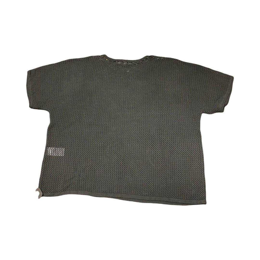 Sweater Ss By Chicos In Black, Size:Xl