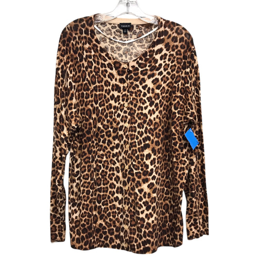 Sweater By Torrid In Animal Print, Size:2X