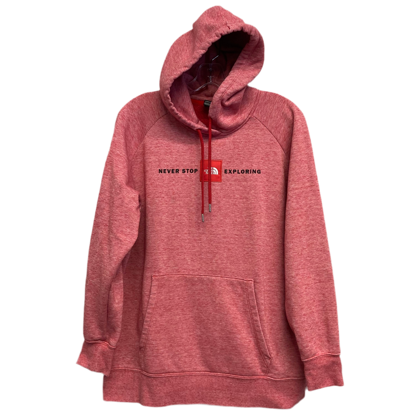 Sweatshirt Hoodie By The North Face In Red, Size:Xl