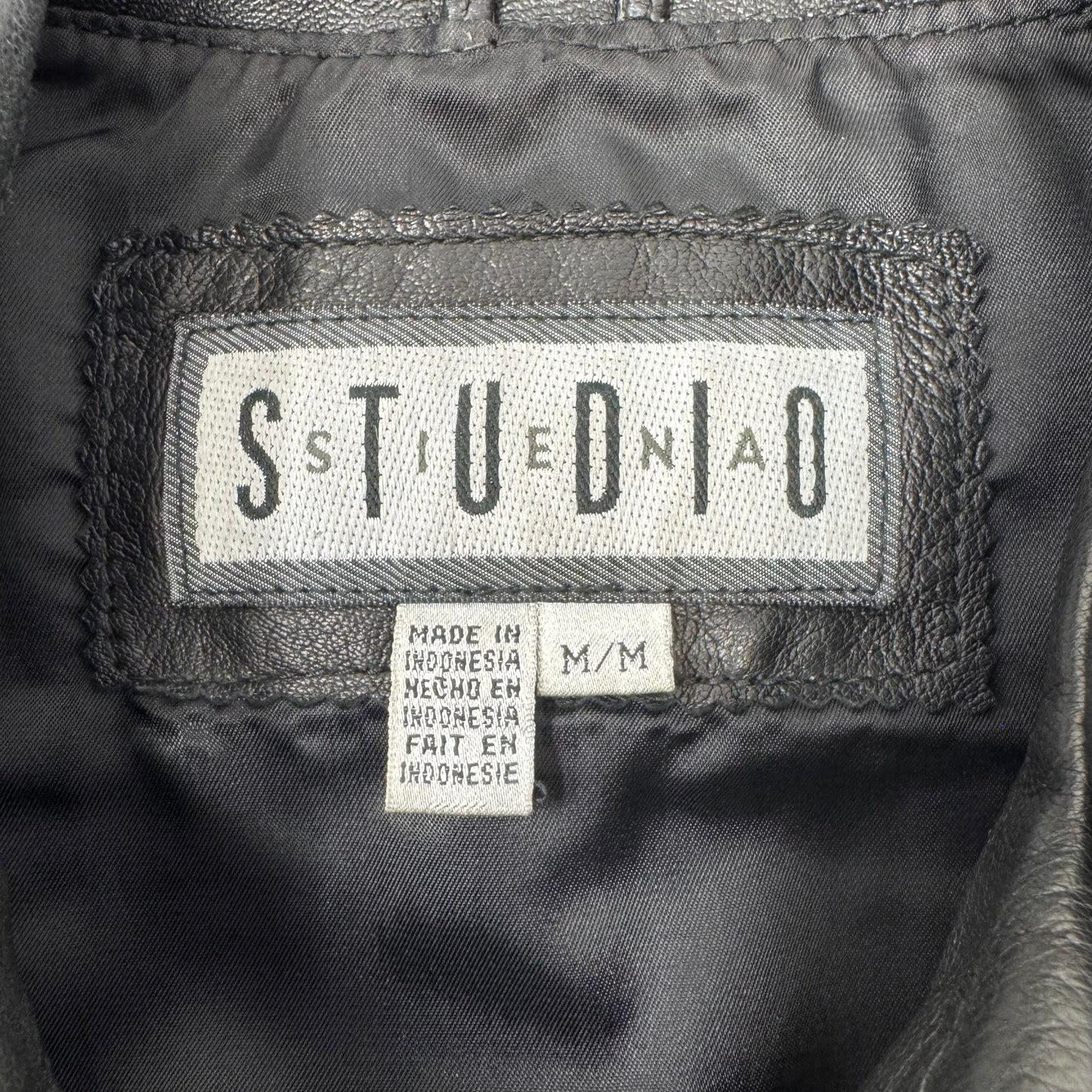 Leather Vest Other By studio siena In Black, Size: M