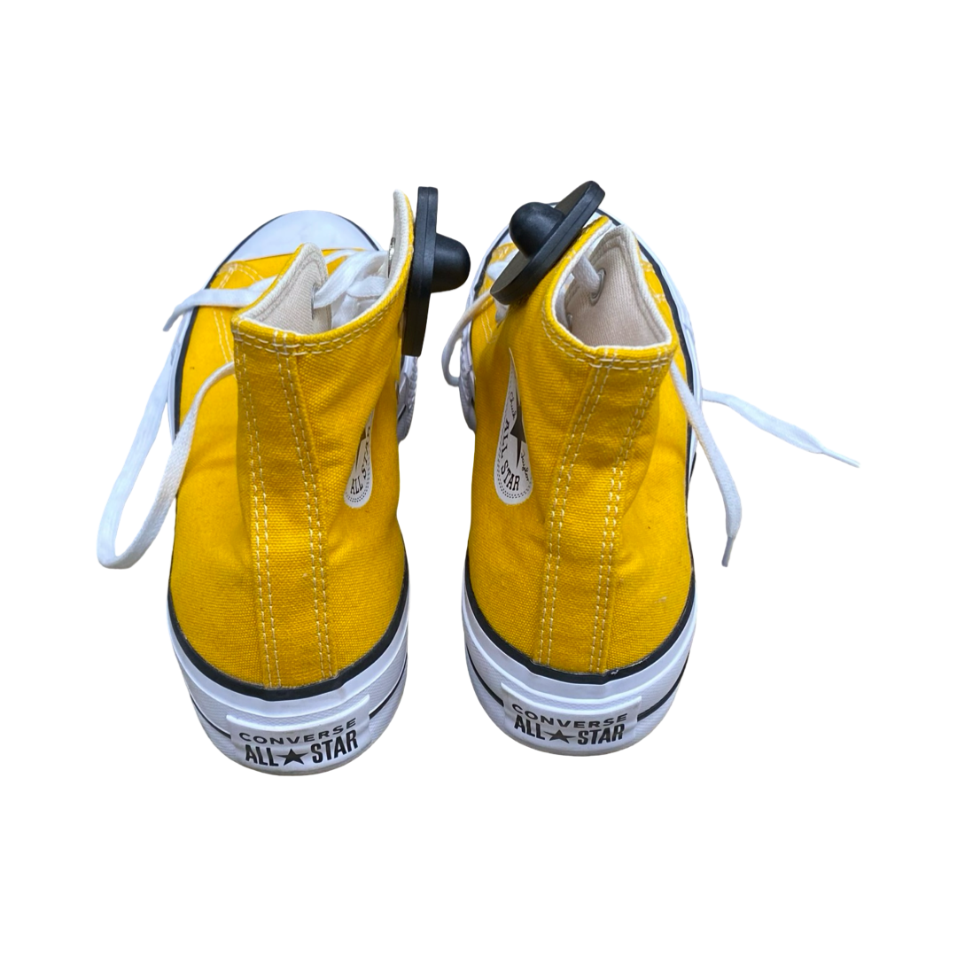 Shoes Sneakers By Converse In Yellow, Size:6.5
