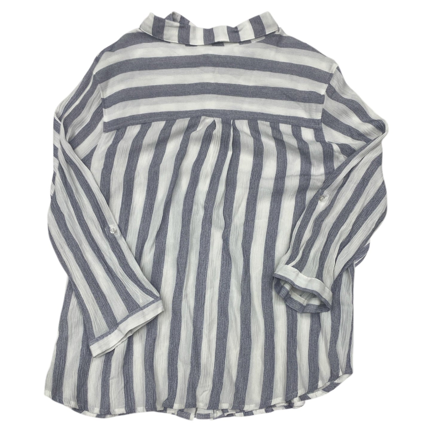 Top Ls By Market & Spruce In Striped Pattern, Size:Xxl