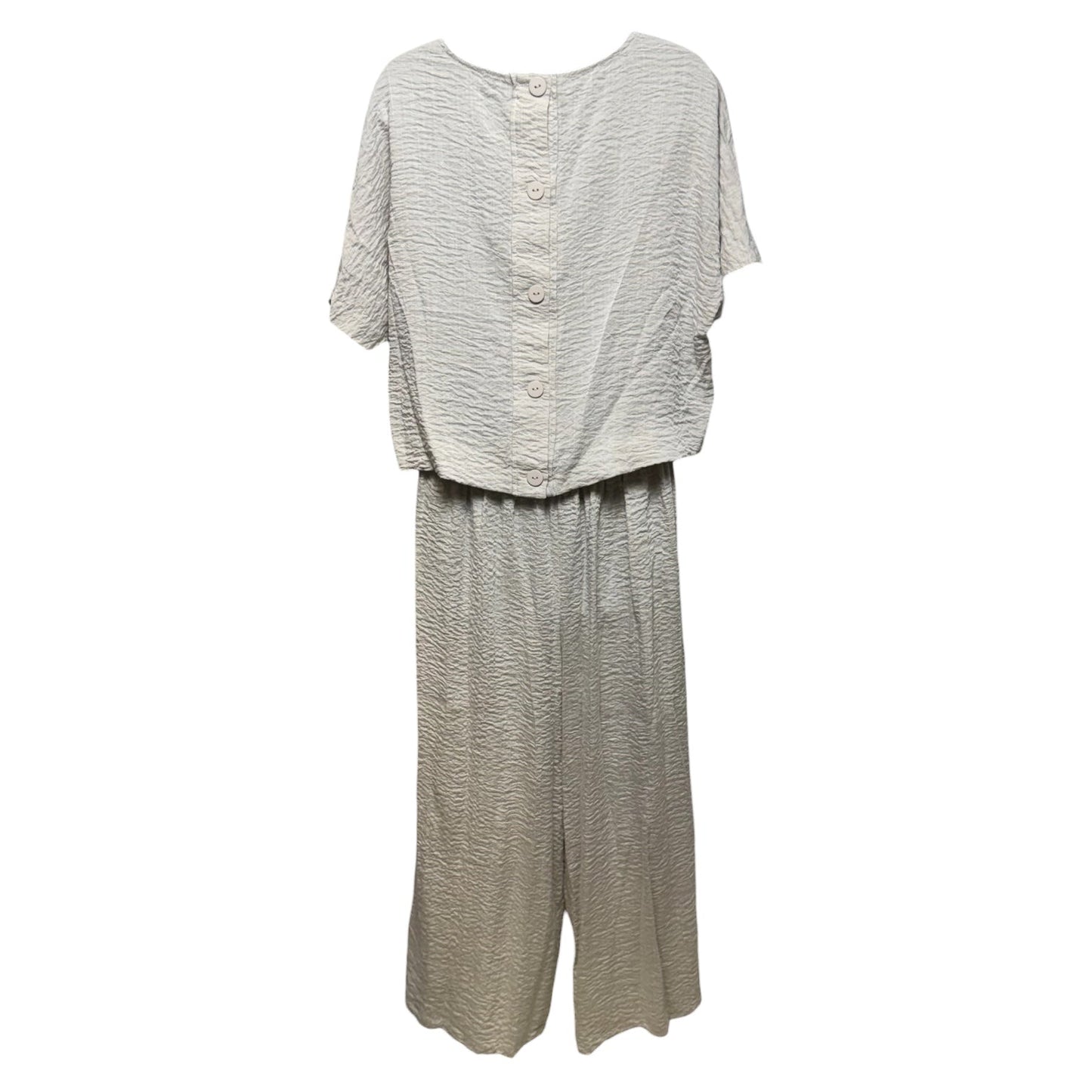 Lounge Set By Adrianna Papell In Cream, Size: S