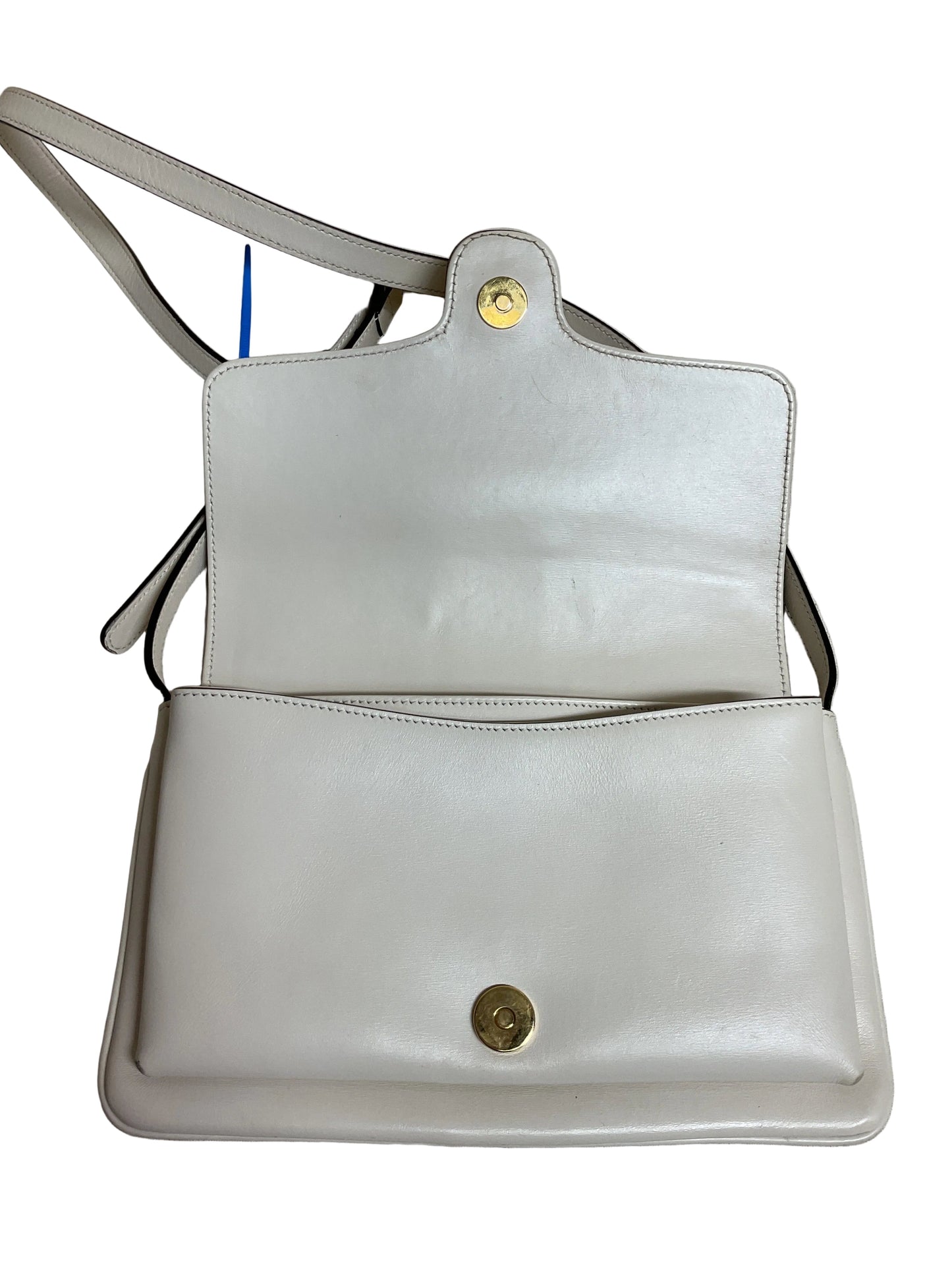 Crossbody Luxury Designer By Gucci In Cream, Size:Medium