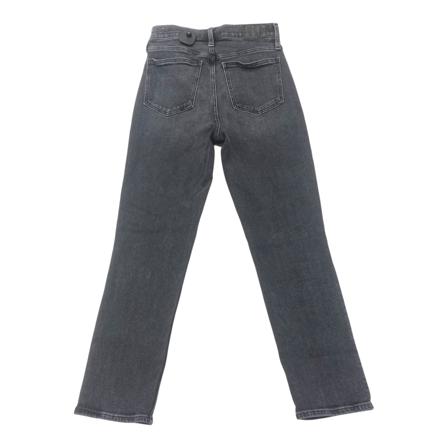 Jeans Straight By Madewell In Black Denim, Size:4