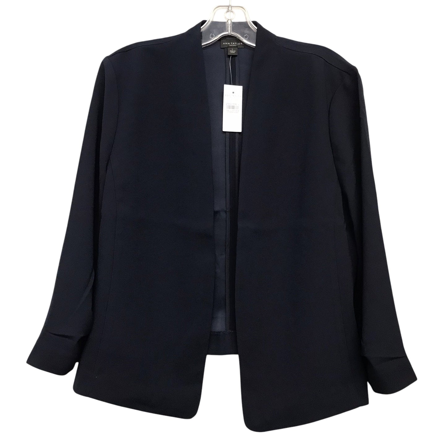 Blazer By Ann Taylor In Navy, Size:L