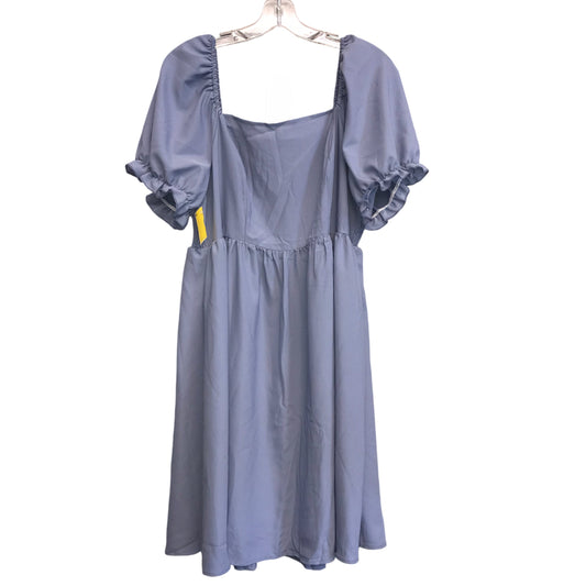 Dress Work By Shein In Blue, Size:Xl