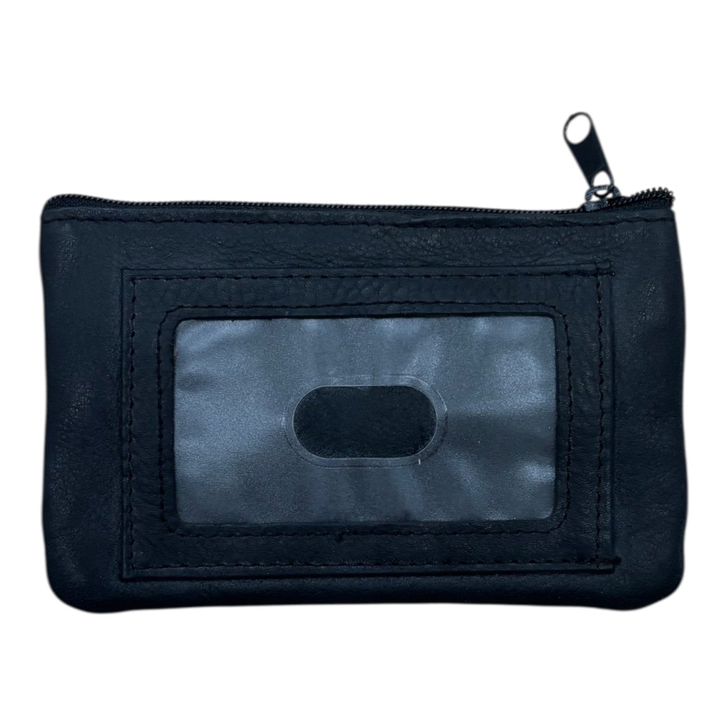 Coin Purse Leather By Cmc In Black, Size:Small