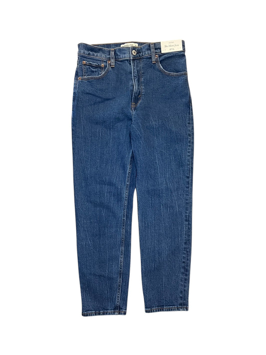 Jeans Boyfriend By Abercrombie And Fitch In Blue Denim, Size:4P